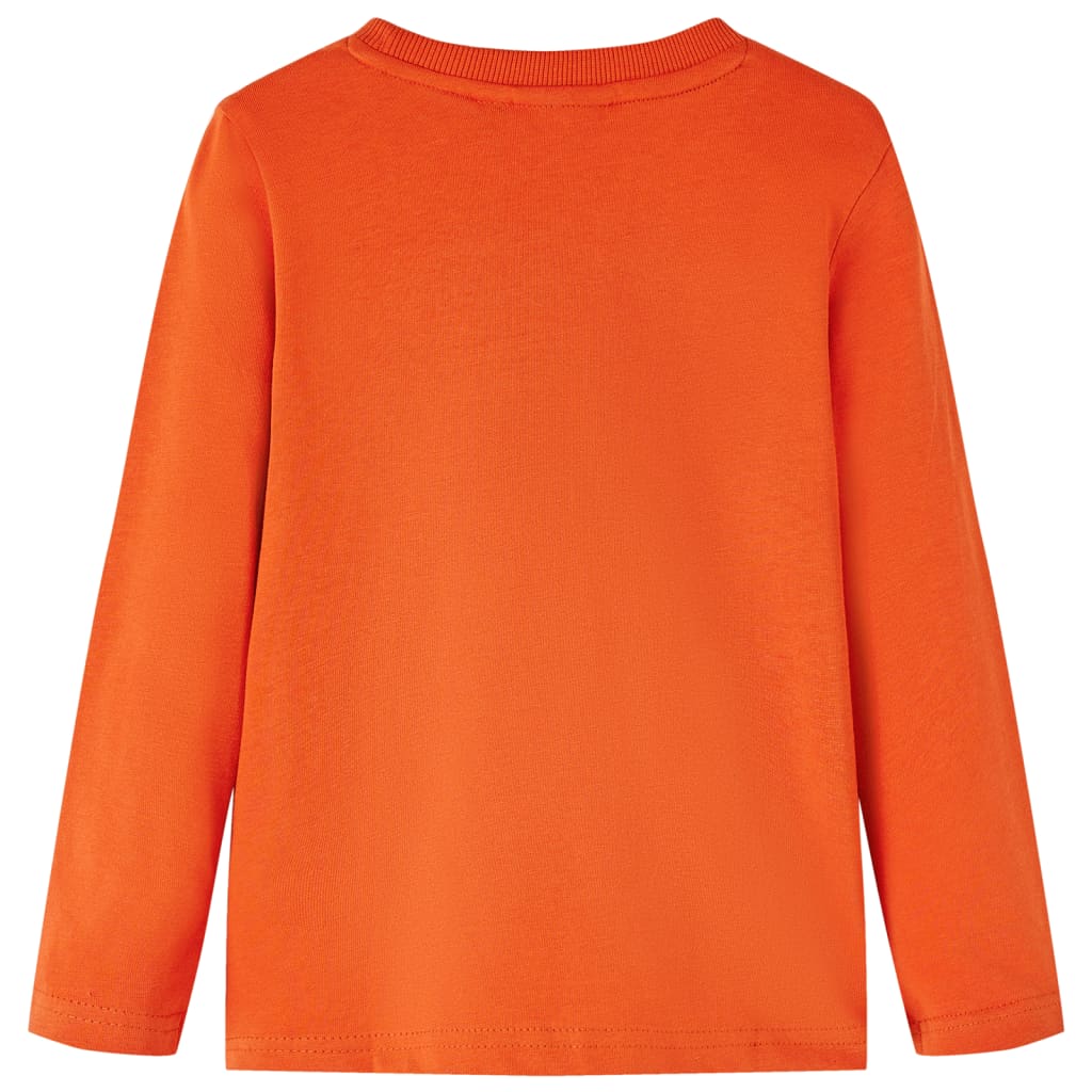 VidaXL Chemise enfant à manches longues 104 orange