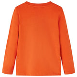 VidaXL Chemise enfant à manches longues 104 orange