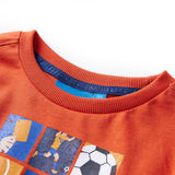VidaXL Chemise enfant à manches longues 104 orange