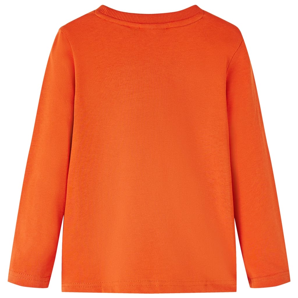VidaXL Chemise enfant à manches longues 116 orange