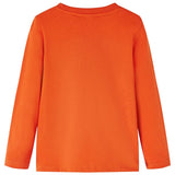 VidaXL Chemise enfant à manches longues 116 orange