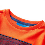VidaXL Chemise enfant à manches longues 104 orange vif