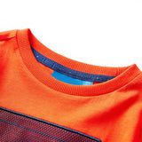 VidaXL Chemise enfant à manches longues 140 orange vif