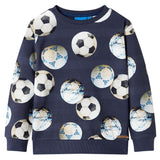 VidaXL Pull enfant 92 bleu marine