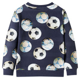 VidaXL Pull enfant 92 bleu marine