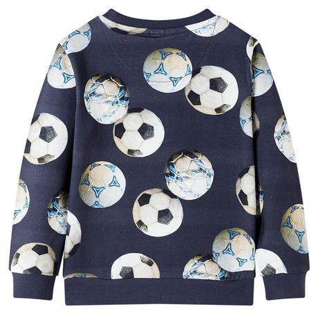 VidaXL Pull enfant 116 bleu marine
