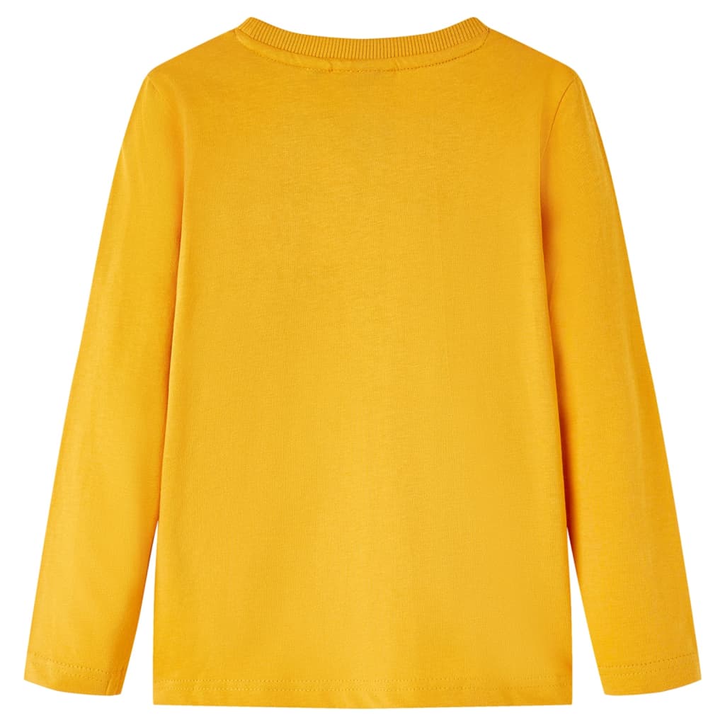 VidaXL Chemise enfant à manches longues 92 ocre