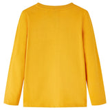 VidaXL Chemise enfant à manches longues 92 ocre