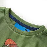 VidaXL Chemise enfant à manches longues 140 kaki clair