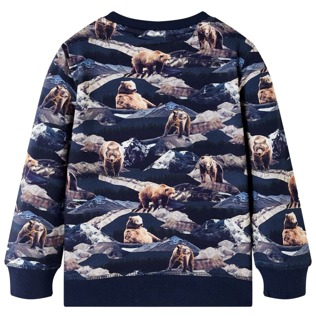 VidaXL Pull enfant 104 bleu marine