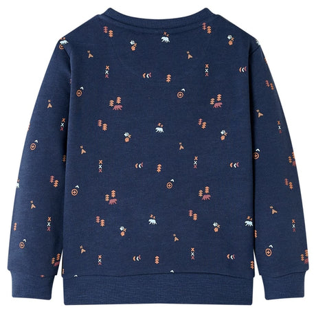 VidaXL Pull enfant 116 bleu marine mixte