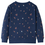 VidaXL Pull enfant 128 bleu marine mixte