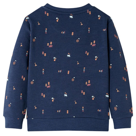 VidaXL Pull enfant 128 bleu marine mixte