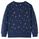 VidaXL Pull enfant 140 bleu marine mixte
