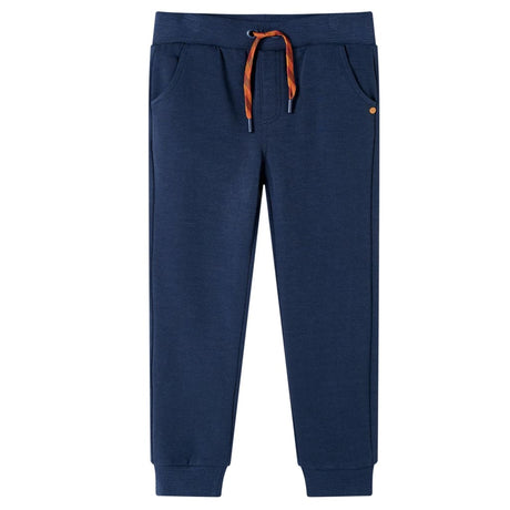 VidaXL Pantalon de survêtement pour enfants 92 bleu marine mélangé