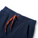 VidaXL pantalon de survêtement enfant 104 bleu marine mixte