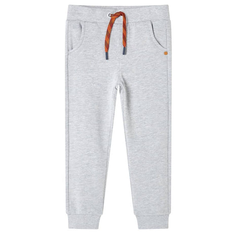 VidaXL Pantalon de survêtement pour enfants 104 gris mélangé