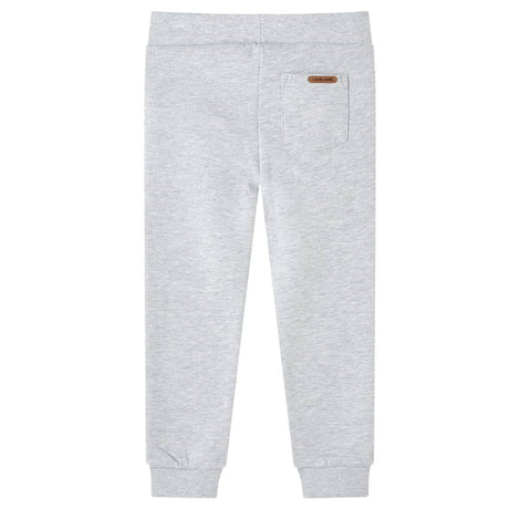 VidaXL Pantalon de survêtement pour enfants 104 gris mélangé