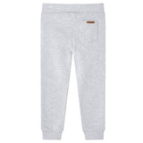 VidaXL Pantalon de survêtement pour enfants 128 gris mélangé