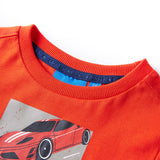 VidaXL Chemise enfant à manches longues 140 orange vif