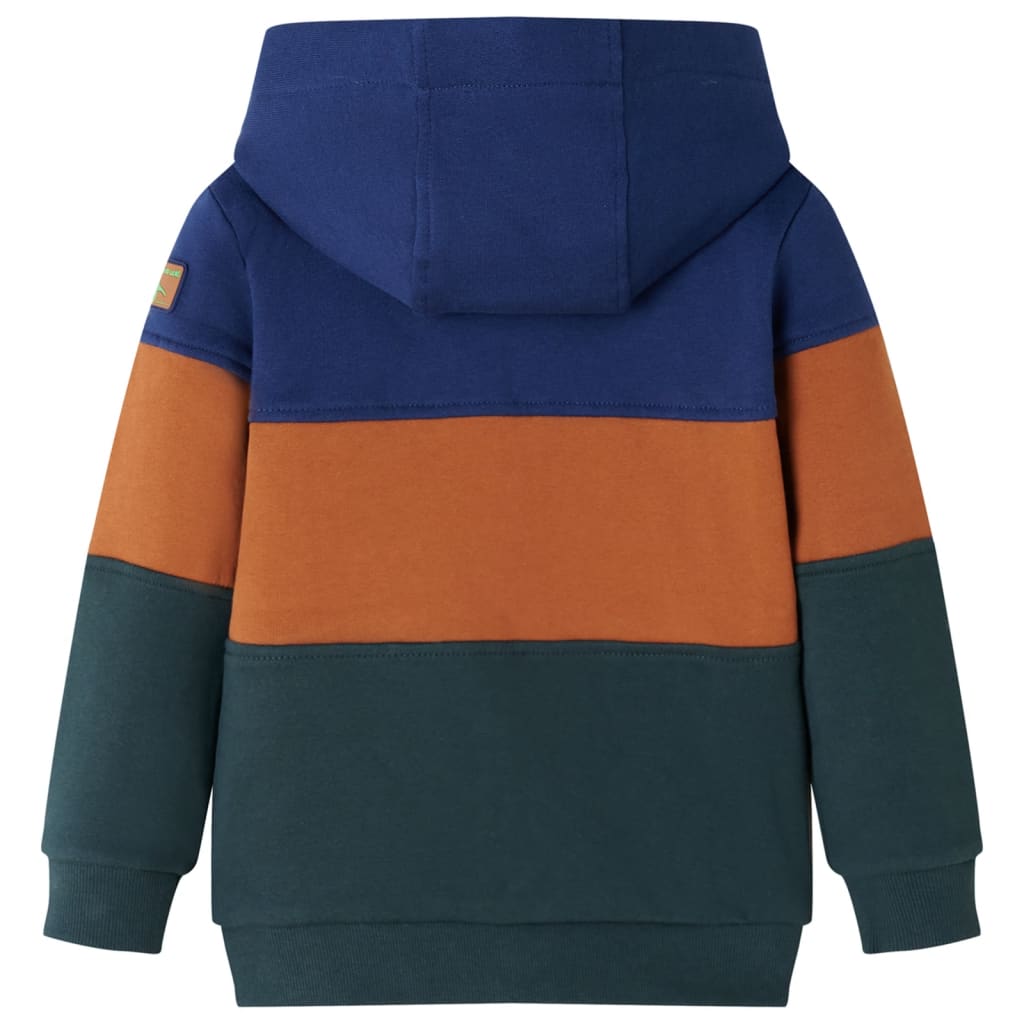 VidaXL Cardigan enfant avec capuche et fermeture éclair 92