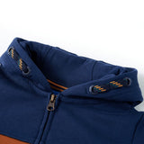 VidaXL Cardigan enfant avec capuche et fermeture éclair 92