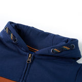 VidaXL Cardigan enfant avec capuche et fermeture éclair 116