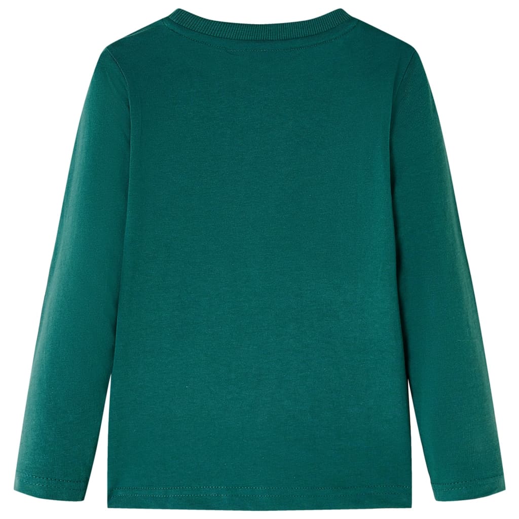 VidaXL Chemise enfant à manches longues 92 vert