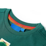 VidaXL Chemise enfant à manches longues 92 vert