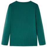 VidaXL Chemise enfant à manches longues 104 vert