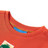 VidaXL Chemise enfant à manches longues 92 orange