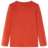 VidaXL Chemise enfant à manches longues 116 orange