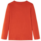 VidaXL Chemise enfant à manches longues 140 orange
