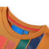 VidaXL Chemise enfant à manches longues 104 ocre foncé
