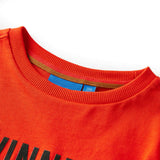 VidaXL Chemise enfant à manches longues 92 orange vif