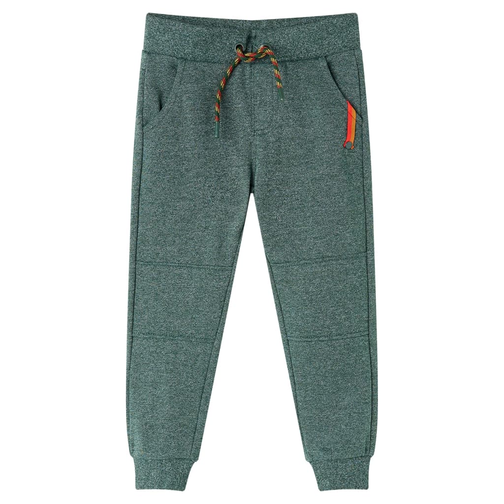 VidaXL Pantalon de survêtement pour enfants 140 vert foncé