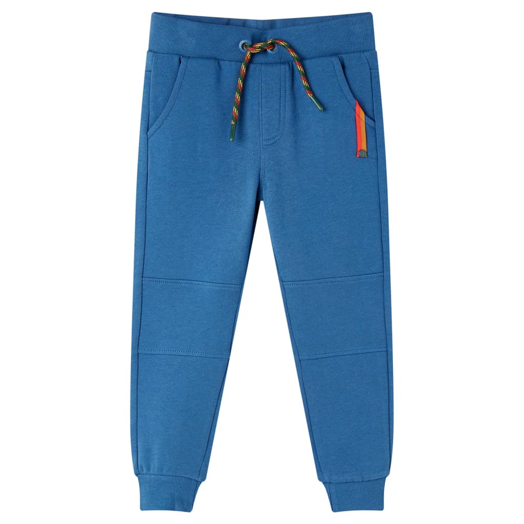 VidaXL Pantalon de survêtement pour enfants 128 bleu