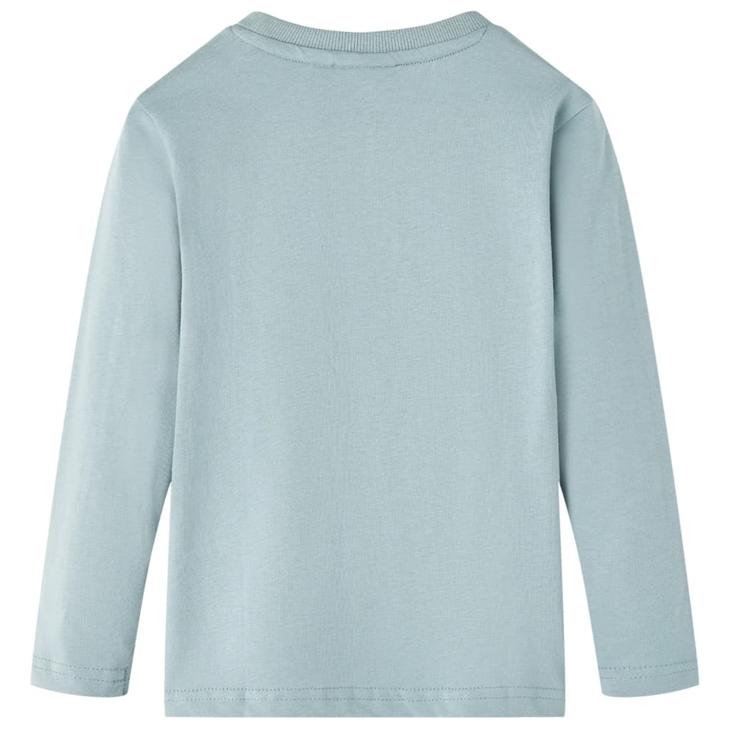 VidaXL Chemise enfant à manches longues 92 bleu clair