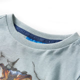 VidaXL Chemise enfant à manches longues 104 bleu clair