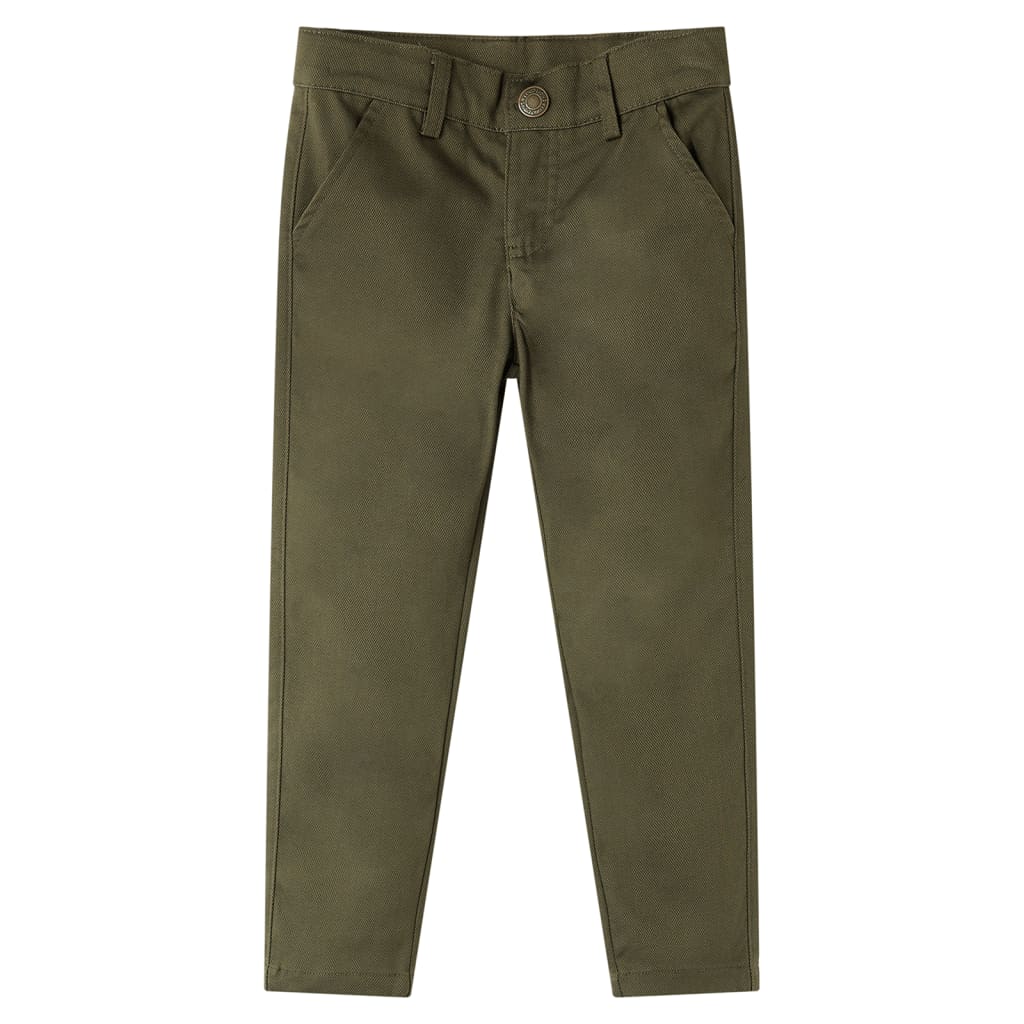 VidaXL Pantalon enfant 128 kaki