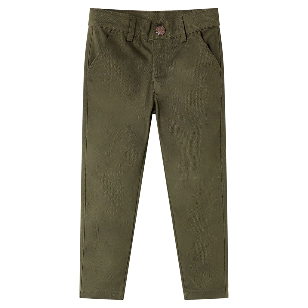 VidaXL pantalon enfant 140 kaki