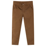 VidaXL Pantalon enfant 104 couleur cognac