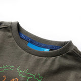 VidaXL Chemise enfant à manches longues 140 kaki