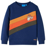VidaXL Pull enfant 116 bleu marine