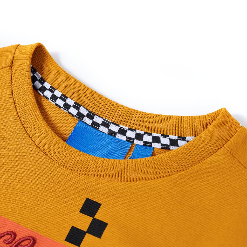 VidaXL Chemise enfant à manches longues 92 ocre