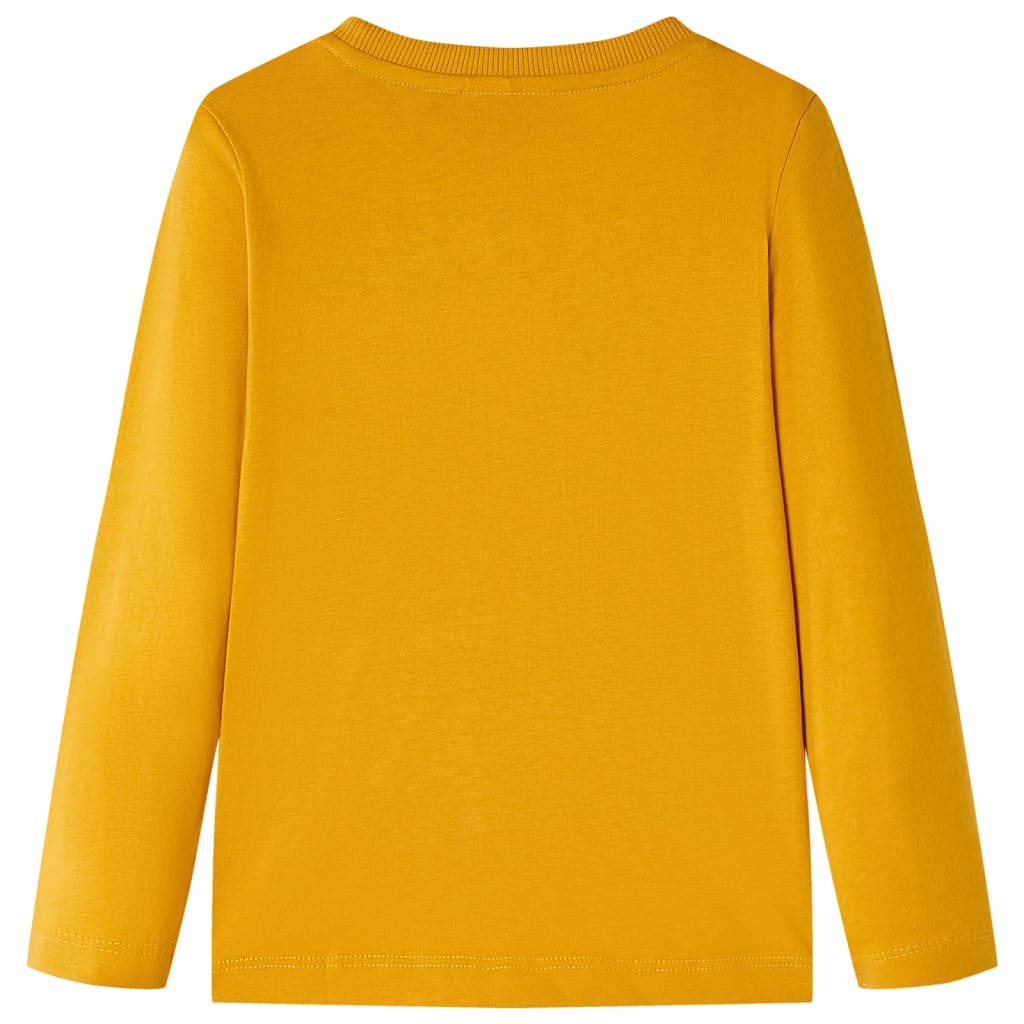 VidaXL Chemise enfant à manches longues 116 ocre