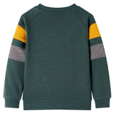 VidaXL Pull enfant 92 vert foncé