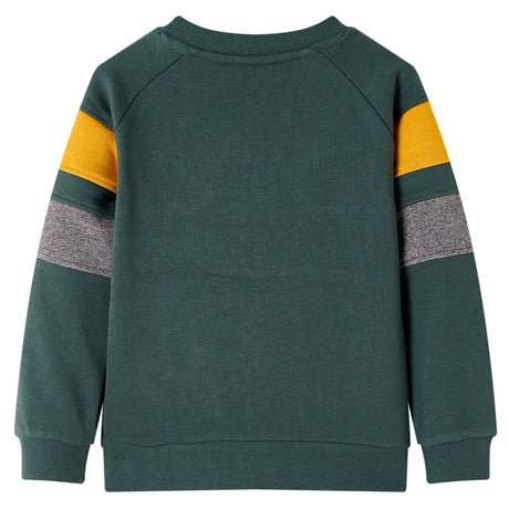 VidaXL Pull enfant 128 vert foncé