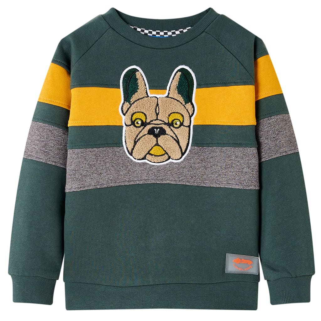 VidaXL Pull enfant 140 vert foncé