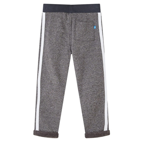 VidaXL Pantalon de jogging pour enfants 116 gris foncé mélangé